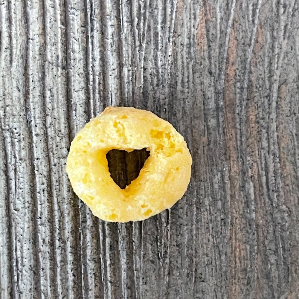RARE heart shaped ‘Oh’s cereal’